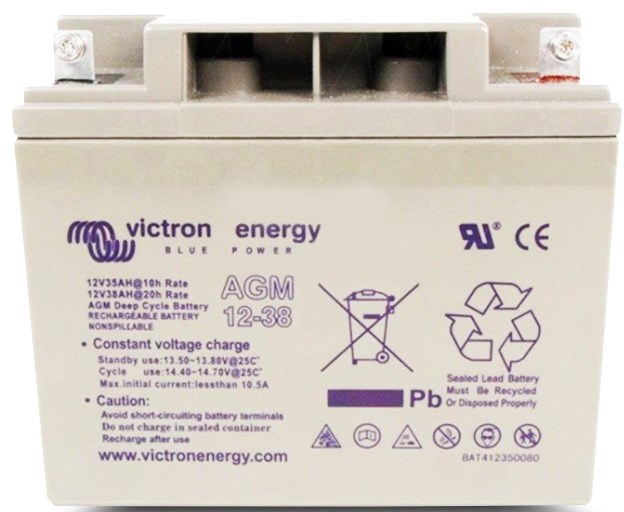 Victron 12V/38Ah AGM Deep Cycle Batt.