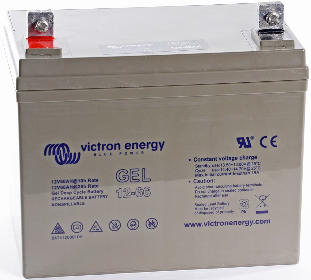 Victron 12V/66Ah Gel Deep Cycle Batt.